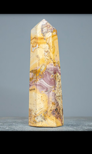Obélisque agate naturelle - en,