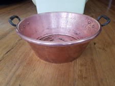 Bassine cuivre martelé - bassine,
