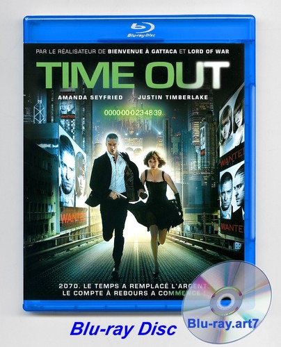 Blu ray time out - out, justin