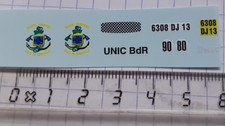 decalcomanie decals 1/43  pour