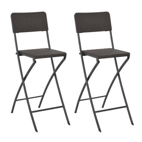 Chaise bar pliante hdpe - chaise,