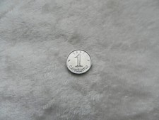 RARE monnaie 1 centime épi 1967 rebord SUP / SPL