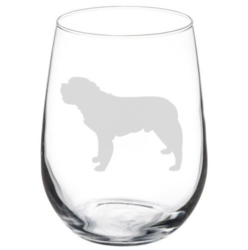 Saint bernard dog - saint, stemmed