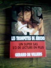 livre sas 113  trompettes de jéricho  gérard de villiers  très bon état