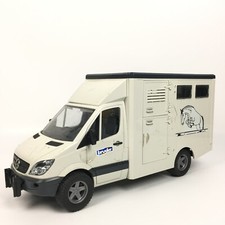 Camion Mercedes Sprinter Bruder Competition Horses / Sans Cheval / Etat Correct