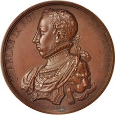 France, Medal, Charles IX