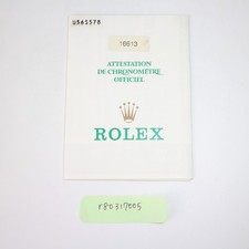 ROLEX 16613 Submariner Paper
