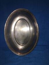 corbeille à pain métal argenté A Restaurer 