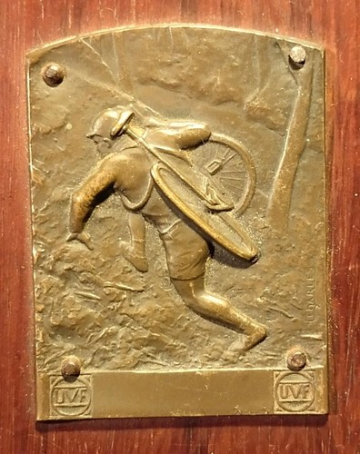 Medaille velo uvf union - velo,
