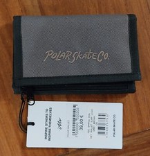 Portefeuille polar skate co beige   skateboard surf ect polar wallet