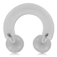 Fer à cheval acrylique avec boules