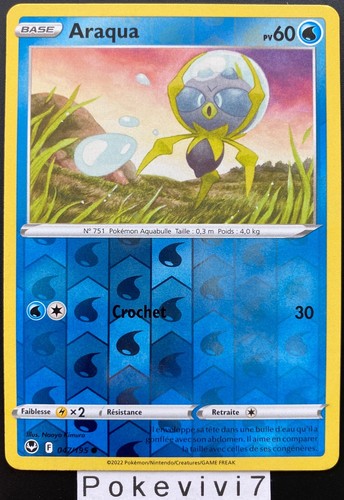 Carte pokemon araqua - pokemon,