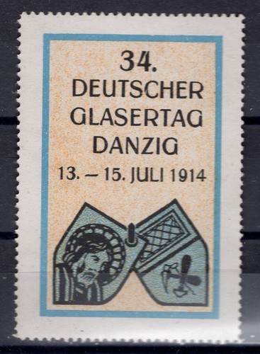 Danzig 1914 journée verre - 1914, du