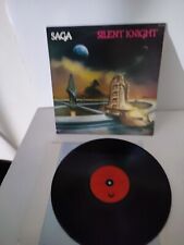 LP 33T VYNIL - SAGA - SILENT KNIGHT  - POLYDOR FRANCE   - DISQUE BEL ETAT
