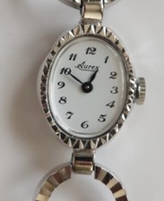 Montre dame "Ambre", année 1980, neuve, mouvement FHF 69