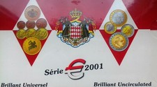 MONACO coffret BU 2001 neuf