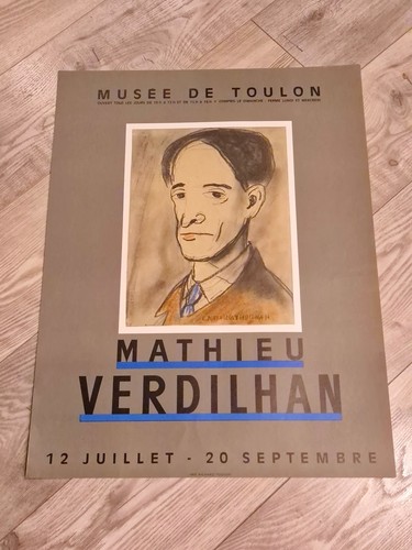 Affiche originale mathieu - affiche,