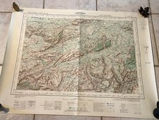 Grande CARTE TOPOGRAPHIQUE IGN