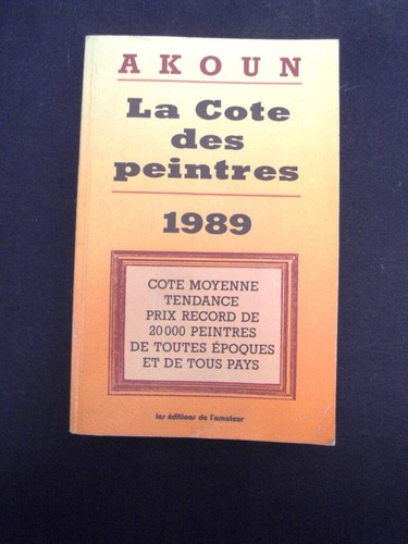 Cote 20000 artistes - 20000,