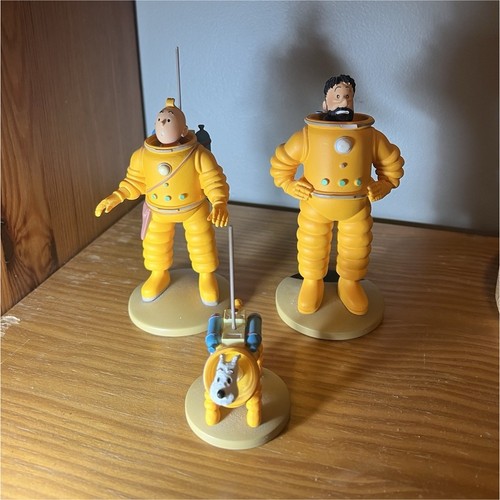 Tintin lot figurines - tintin, résine
