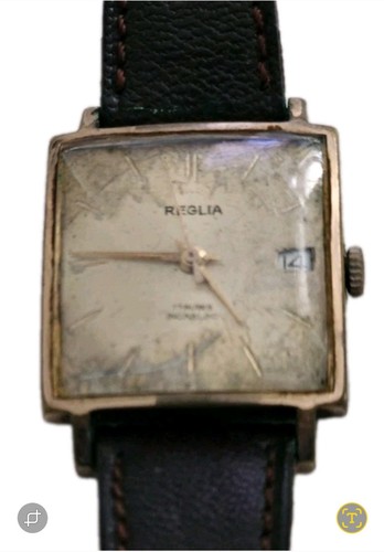 Montre mecanique reglia carré - mecanique,