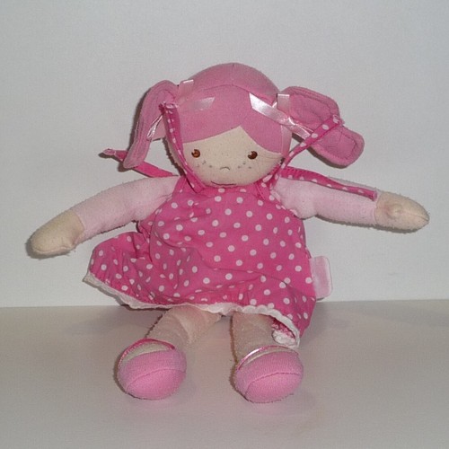 Doudou poupée corolle - doudou,
