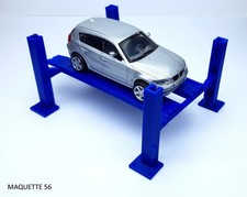 Pont élévateur bleu - 1/43,