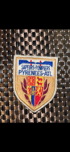 Ecusson pompier pyrennes - pompier,