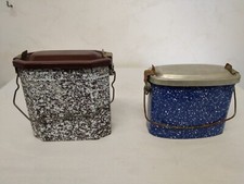 Gamelles En Tôle Émaillées Ancienne