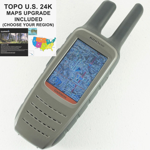 Garmin rino 650 gps radio - gps,