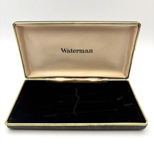 Waterman - Boite vintage vide pour parure stylo plume - années 1950 1960