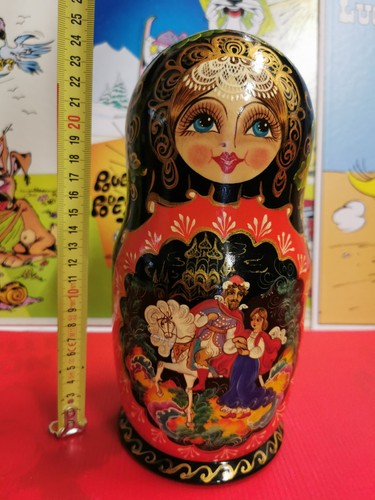 Poupée russe matriochka 10 - -,