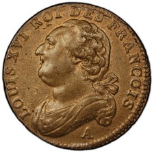 Monnaie France - Louis XVI -