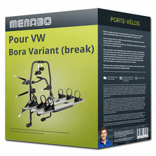 Porte-vélo Menabo Stand Up 3 pour VW Bora Variant (break) 99- 3 vélos TOP