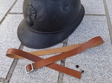 WW1 jugulaire en cuir pour