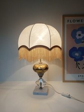 LAMPE À POSER CRISTAL TAILLÉ