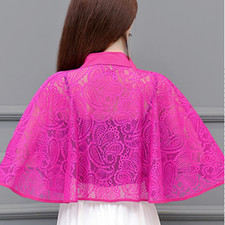 Femme Dentelle Maille Capelet