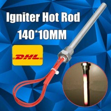 Bougie d'allumage pour poêle à granulés, 300 W, 220 V, 140 x 10 mm