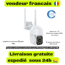 Caméra extérieure motorisée