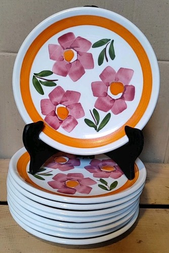 Assiettes dessert vintage - 9, à