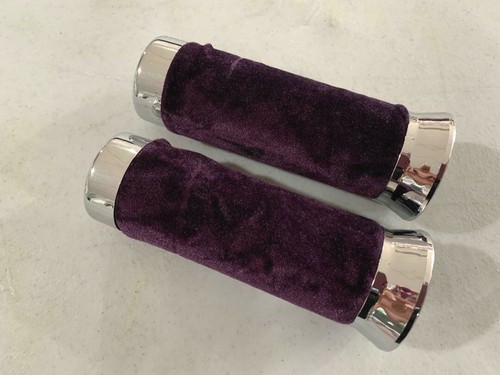 Custom bicycle grips purple - custom,