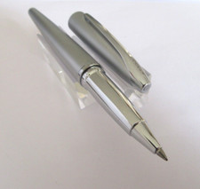 MAGNIFIQUE STYLO ROLLER BILLE CROSS MODELE ATX ACIER BROSSE NEUF DE STOCK A201