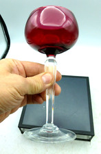 GRAND VERRE en cristal  VAL SAINT LAMBERT modèle LAMBERMONT  