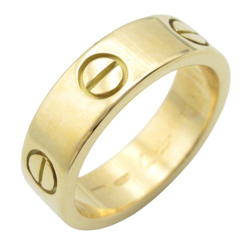 Bague cartier love jaune - love, or