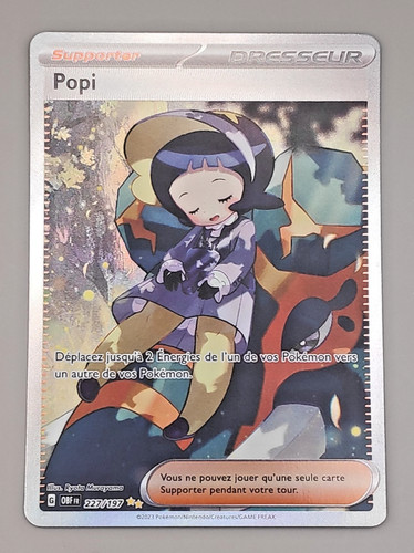 Carte pokémon popi 227 - pokémon, 227/197