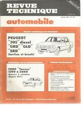 REVUE TECHNIQUE AUTOMOBILE N°407 - PEUGEOT "305" DIESEL - FORD "TAUNUS" 