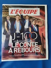 JEUX OLYMPIQUES PARIS 2024 / JOURNAL L'EQUIPE 17 AVRIL 2024 "J-100" 100 pages !