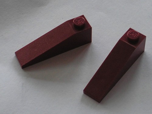 Lego dkred slope brick ref - 2,