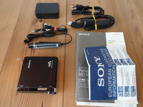 Minidisc sony rh1 - minidisc, +