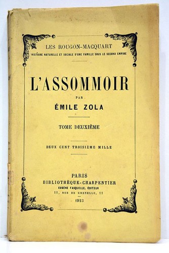 Zola assommoir 1923 - zola,